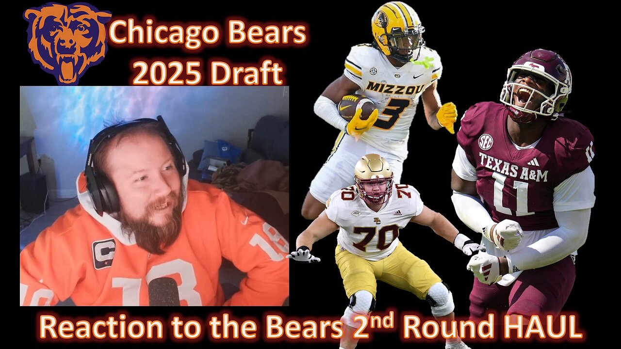 Reaction To the Bears INSANE 2nd Round Haul