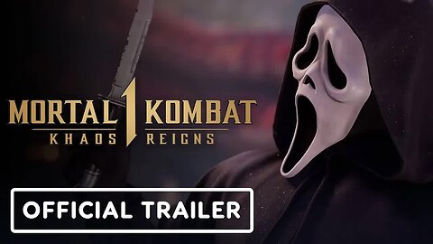 Mortal Kombat 1 - Khaos Reigns - Official Ghostface Gameplay Trailer