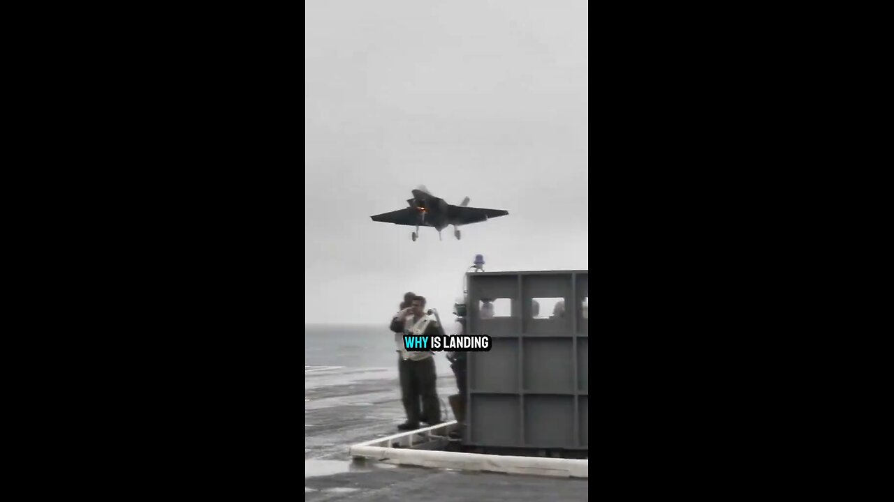 Why Is F-35 Landing More Dangerous Than F/A-18