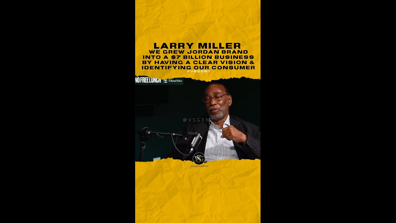 We grew @jumpman23 brand into a $7 Bill business by having a clear vision & identifying our consumer