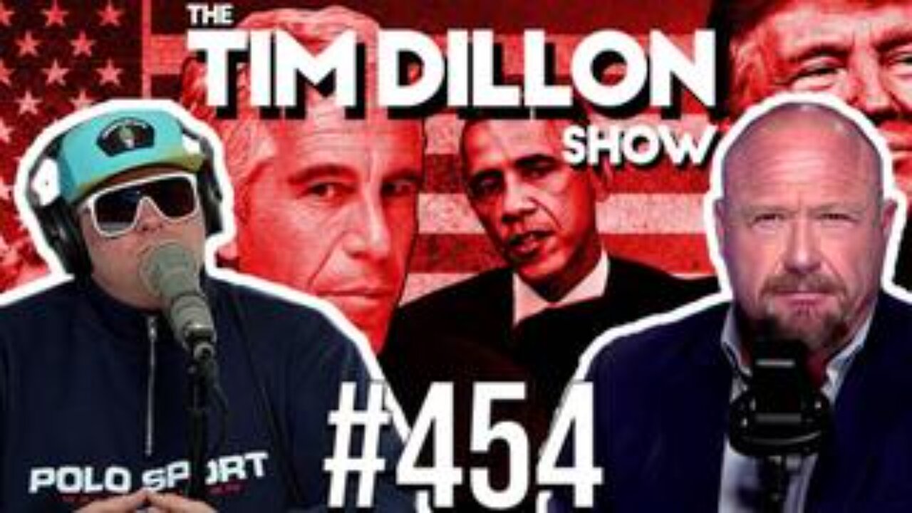 Alex Jones Joins Top Comedian Tim Dillon To Talk Epstein, AI, Israel & More!