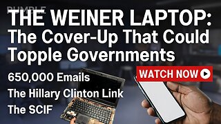 The Weiner Laptop: The Epstein-Level Evidence They Pray You Forget | Full Documentary Breakdown