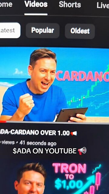 $ADA ON YOUTUBE 📢