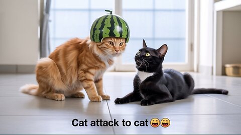 Funniest Cat Fight Ever! 😂 | Try Not to Laugh | Crazy Cat Moments Compilation 2025