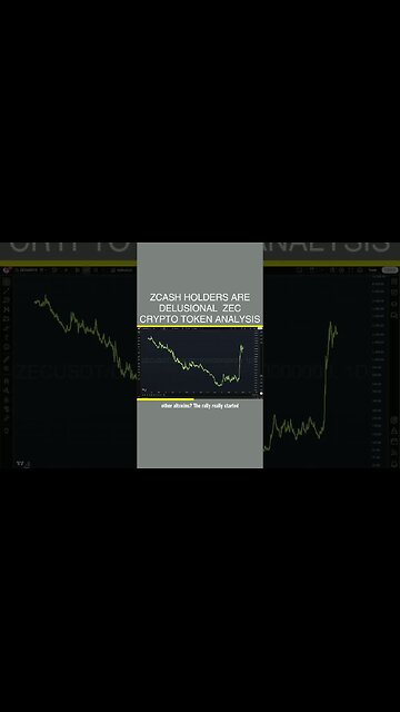 ZCash Holders Are Delusional 💀 ZEC Crypto Token Analysis