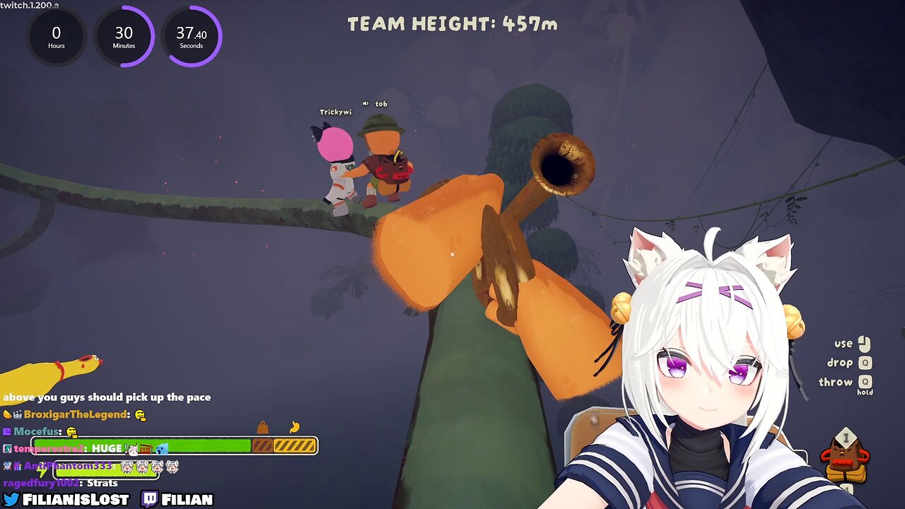 Filian Competes in PEAK Tournament w/ Tobs, Chibidoki, & Trickywi (8/13/2025)