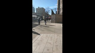 Nurses from the NYC Presbyterian Hospital are on strike.