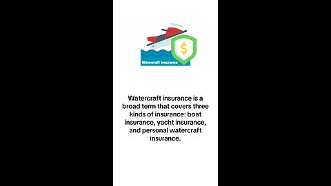 What is Watercraft Insurance?