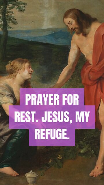 PRAYER FOR REST #truth #jesus #Catholic #mary #joseph #ihs #bible #christ #christian #Saint #jmj