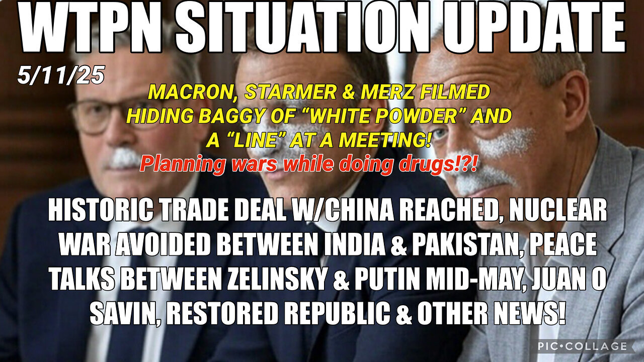 WTPN ~ Judy Byington ~ Situation Update ~ 5-11-25 ~ Trump Return ~ Restored Republic via a GCR