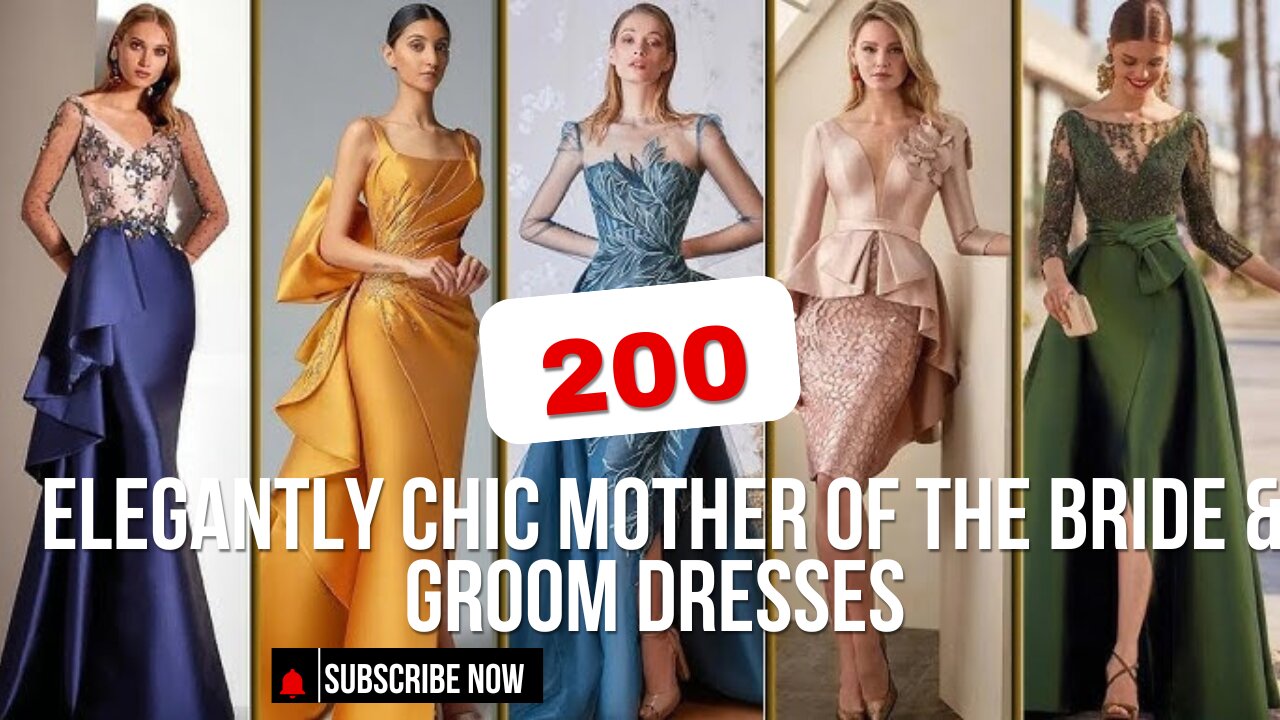 200 Elegantly Chic Mother of the Bride & Groom dresses