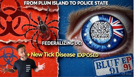 Trump on a Roof! Ticks, AI TRAP, & Plum Island Secrets BLUF 91