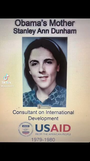 Obama‘s mother USAAID it’s all a scam!!!!!!!