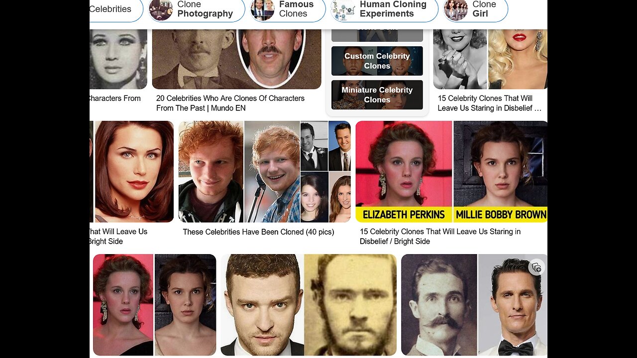The Cost To Clone a Person, Celebrity Clones