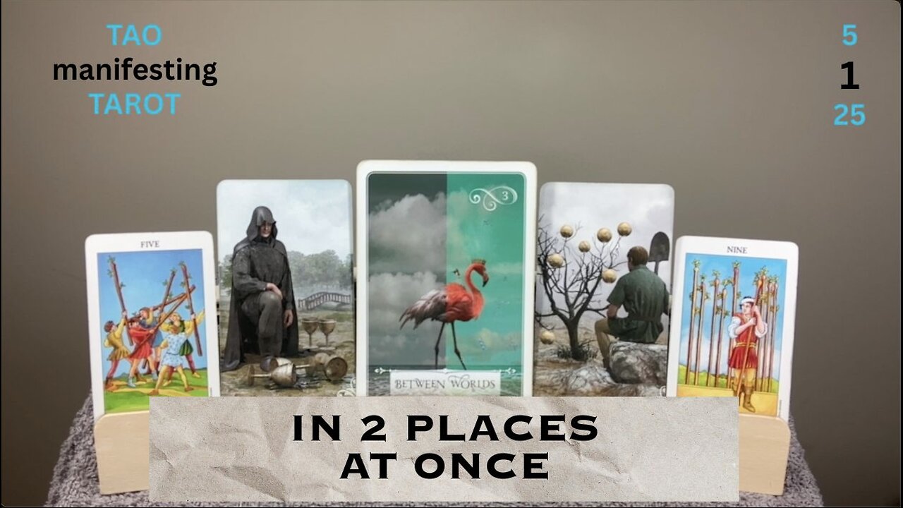 IN 2 PLACES - AT ONCE