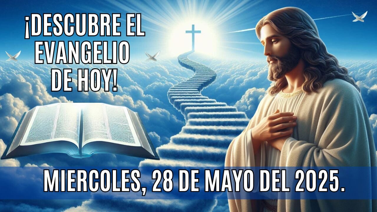 🙏 ¡Descubre el Evangelio de hoy Miércoles, 28 de Mayo del 2025 🙏