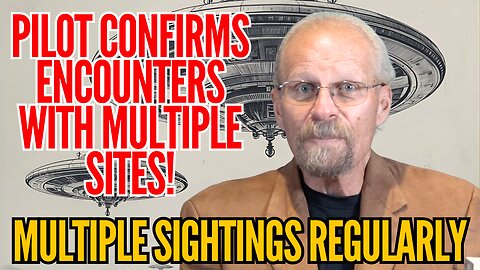 Airline Pilot Reports Nationwide UFOs!