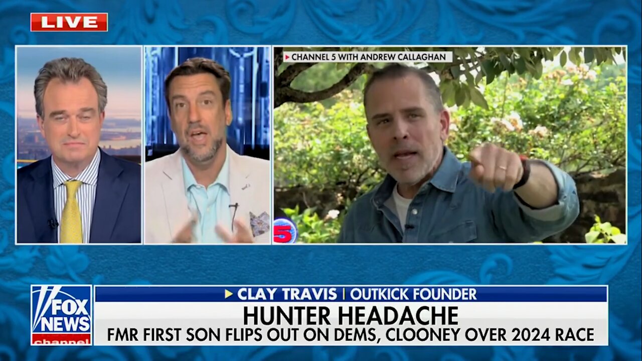 Clay Travis Thinks Hunter Biden Might Want To Be President?!