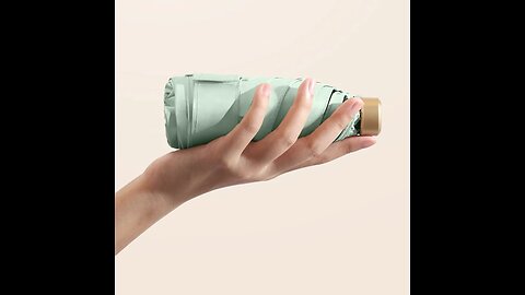 Mini Portable UV Protection Umbrella, for Travel & Commute