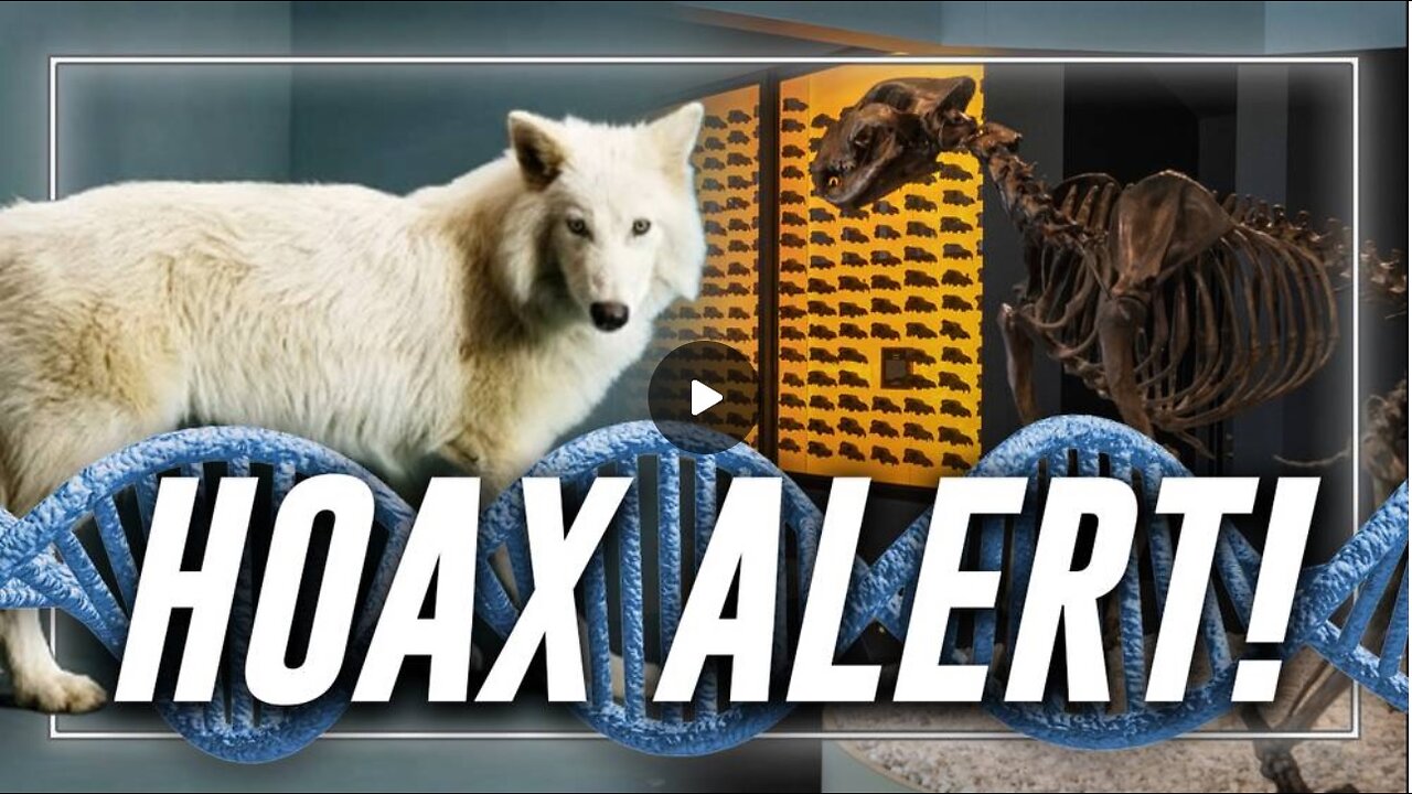 HOAX ALERT! The Dire Wolf Species Has NOT Been Resurrected From Extinction!