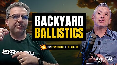 Big Bore Power, Crossbow Tech & Backyard Ballistics