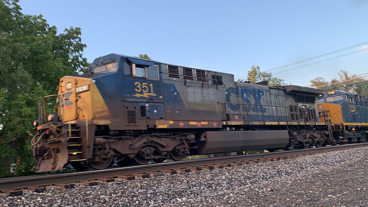 CSX Trains old and new