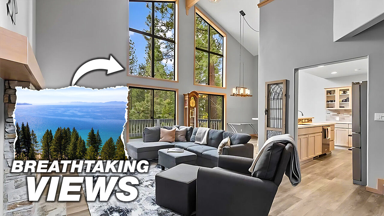 Touring a CHARMING Freestanding Home in Stunning Lake Tahoe!