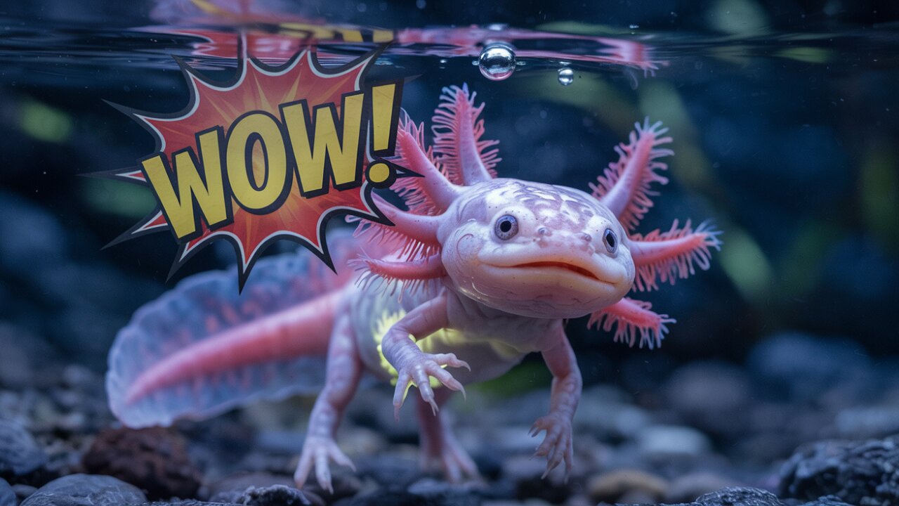 🦎 Axolotls: The REAL Wolverines of Nature! (Mind-Blowing Regeneration)