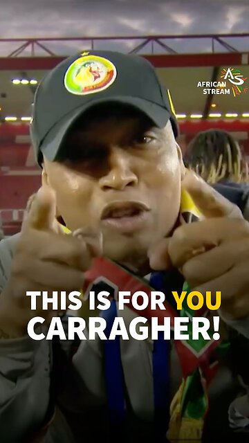 THIS IS FOR YOU, CARRAGHER!