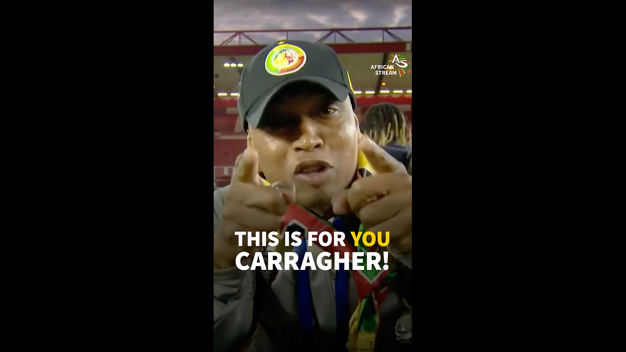 THIS IS FOR YOU, CARRAGHER!