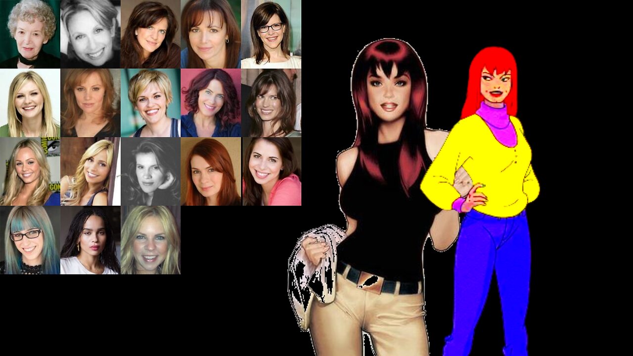 Animated Voice Comparison- Mary Jane Watson (Spider-Man)