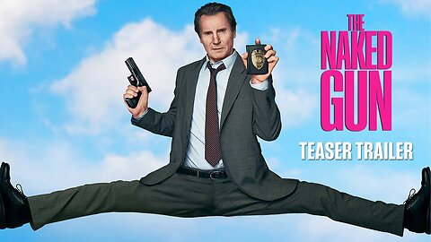Liam Neeson and Pamela Anderson star in the official teaser for the 2025 movie The Naked Gun.