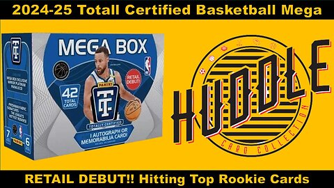 RETAIL DEBUT!!!! Hitting A Rookie Patch Card Out OF A 2024-25 Totally Certified NBA Mega Box