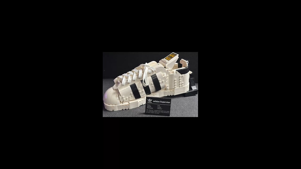 Lego Adidas Superstar showcase
