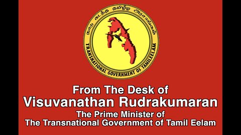 (English) May 29th, 2025 TGTE Mullivaikkal Remembrance Address
