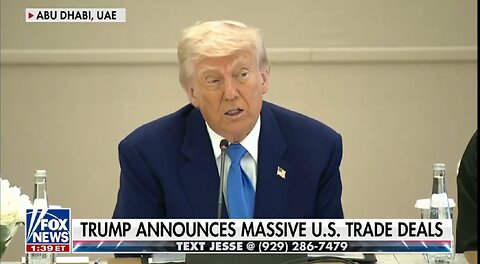 TRUMP ANNOUNCES MASSIVE U.S. TRADE DEALS