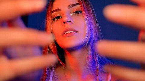 Sirius Eyes ASMR ~ ASMR FACIAL MASSAGE FOR FATIGUE 💜 VISUAL TRIGGERS