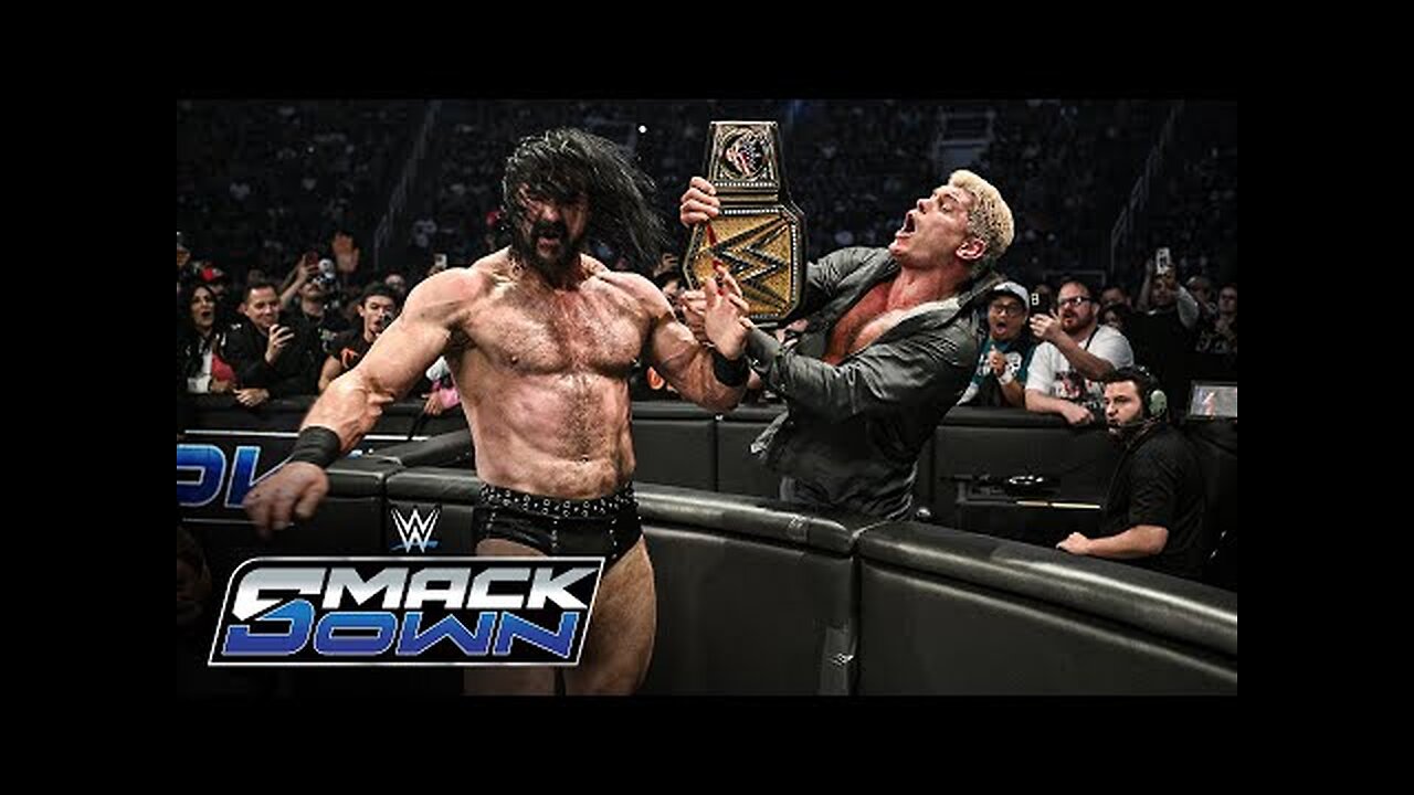 FULL MATCH Cody Rhodes vs. Drew McIntyre SmackDown, Oct. 17, 2025