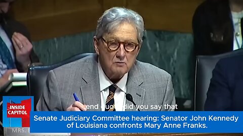 Senator Kennedy Schools Arrogant Professor Using Her Own Words