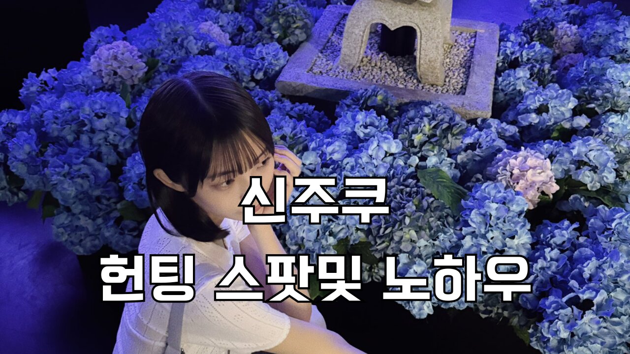 신주쿠 헌팅스팟및 노하우 싹다 공개 How to Pick Up Local Girls in SHINJUKU