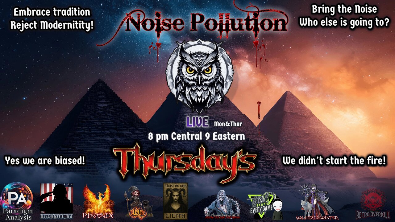 Thursday Night Noise-How'd we get here?