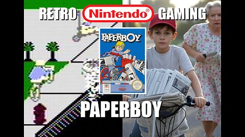 Paperboy (NES): Retire in Glory with BrightGaming after Working one Week as a Paperboy in the 1980s