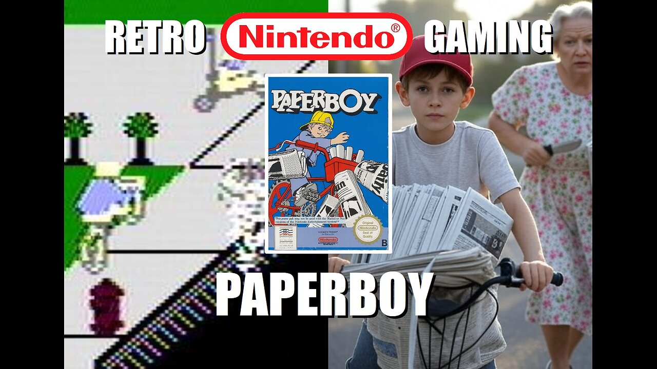 Paperboy (NES): Retire in Glory with BrightGaming after Working one Week as a Paperboy in the 1980s