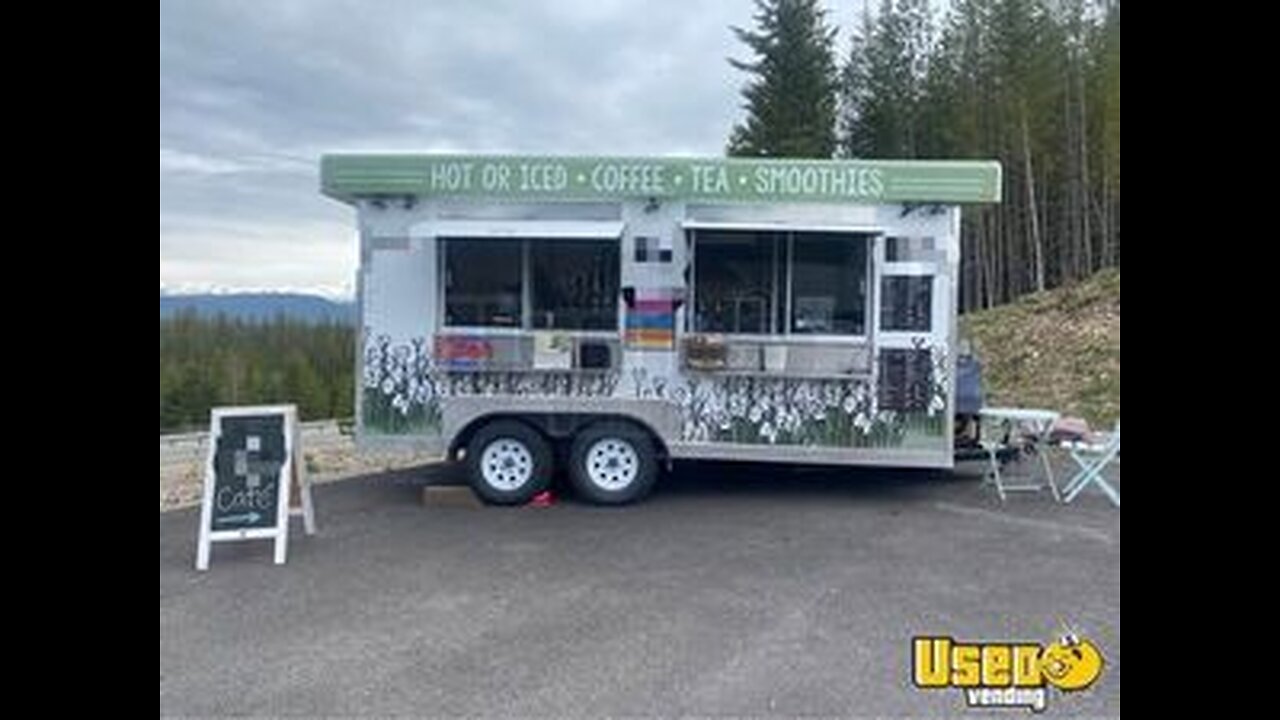 Fully Inspected- 2021 Coffee-Espresso | Beverage Concession Trailer for Sale in Montana!