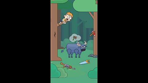Lessons Learned from a Cow Encounter: Climbing Trees #shorts