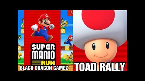 YOSHI VS LUIGI TOAD RALLY SUPER MARIO RUN GAMEPLAY 1