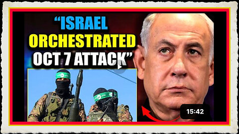Israeli Soldier Admits Oct 7 Was 'False Flag' to Justify 'Palestinian Holocaust'