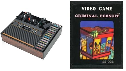 Atari 2600 - Criminal Pursuit