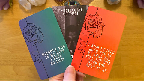 I CAN'T TAKE OUR SEPARATION ANY MORE! 😰 I MISS YOUR KISS & YOUR HUGS! 🥰 [LOVE TAROT READING] 4444