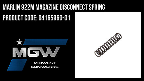 Marlin 922M Magazine Disconnect Spring - G4165960-01